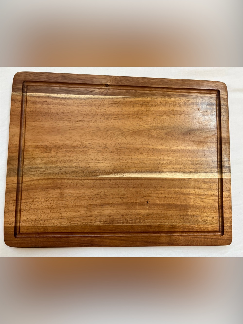 Cuisinart Wood Cutting Board With Grooved Well 14” X 11" Reversible 0617/17550 - Picture 7 of 7